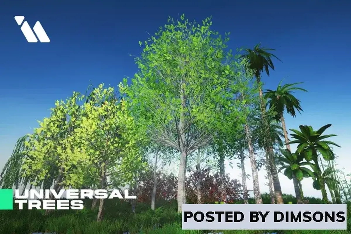 Unity 3D-Models Realistic Trees Ultimate Pack v1.0