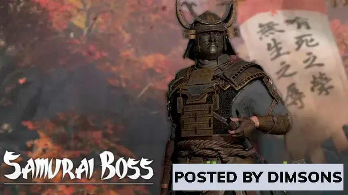 Unreal Engine Characters Samurai Boss - (Modular) v4.18-4.27, 5.0-5.2