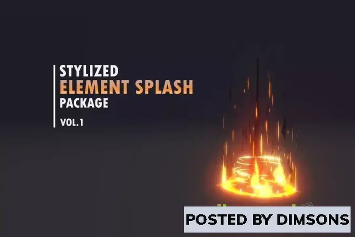 Unity VFX Particles Stylized Element Splash Package vol.1 v1.4