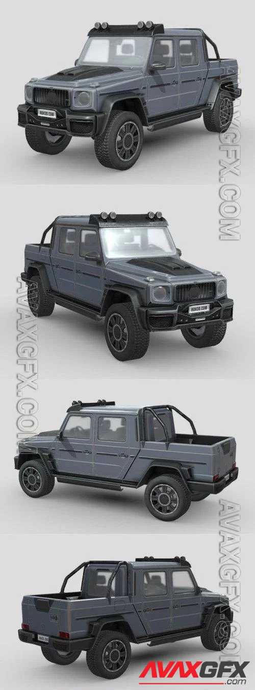 Mercedes-Benz Brabus 800 XLP - 3d model