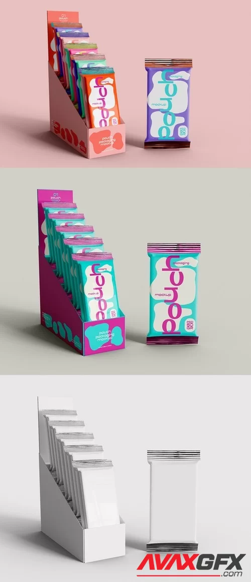 Shelf Box Packaging Mockup 4P2P8VW [PSD]