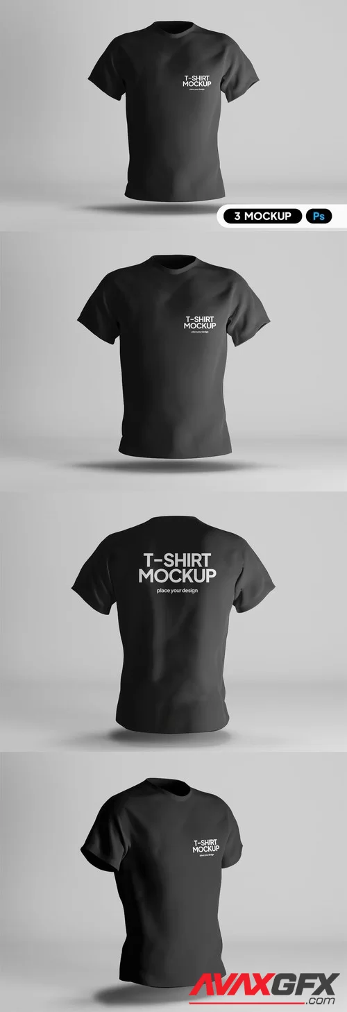 Black Tshirt Mockup 85QX2JK [PSD]