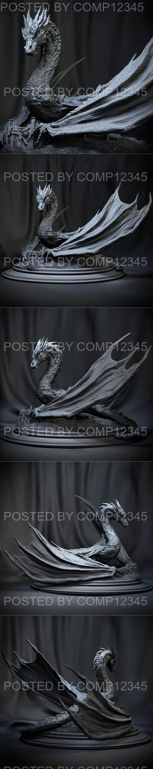 Ca 3d Studios - Smaug (The Hobbit) 3D Print