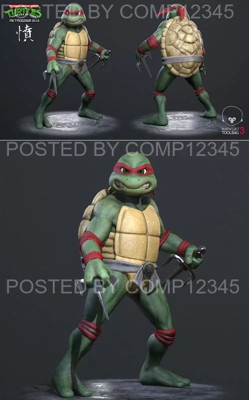 Raphael Retrogasm 3D Print