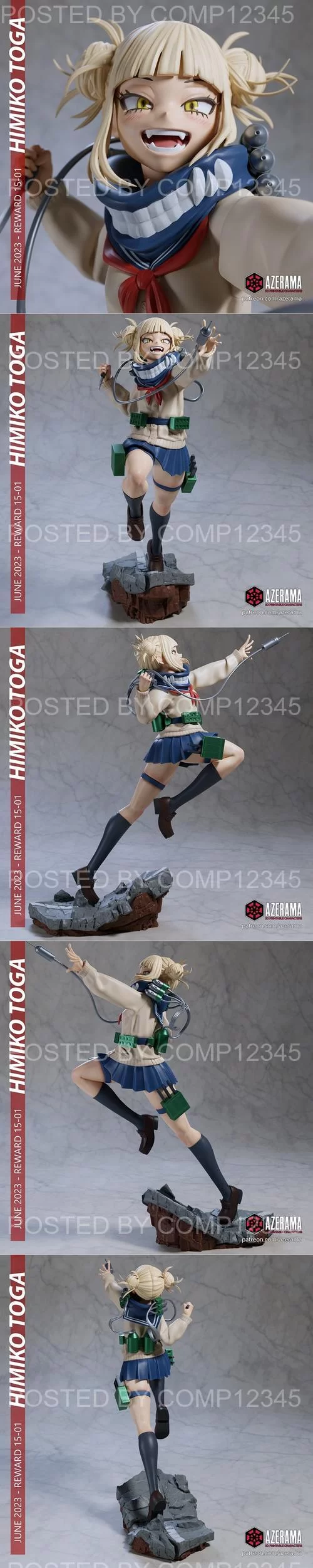 Azerama - Himiko Toga 3D Print