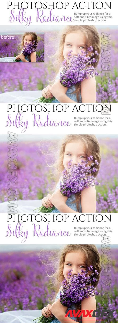Photoshop Action - Silky Radiance