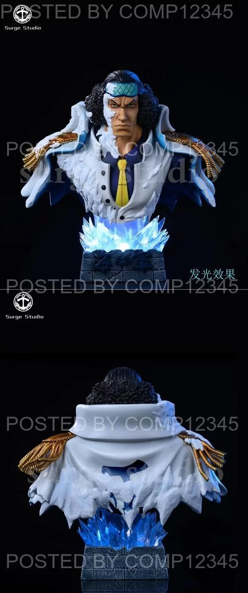 3D Print Model - Aokiji One piece Bust