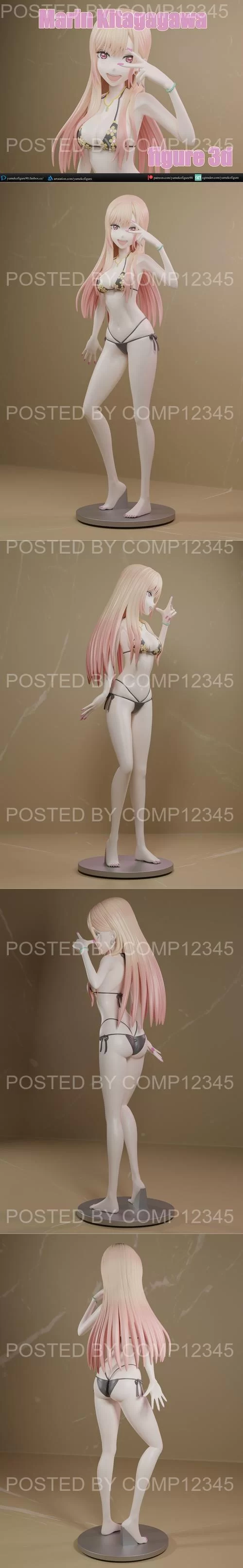 3D Print Model - Marin Kitagawa bikini ver