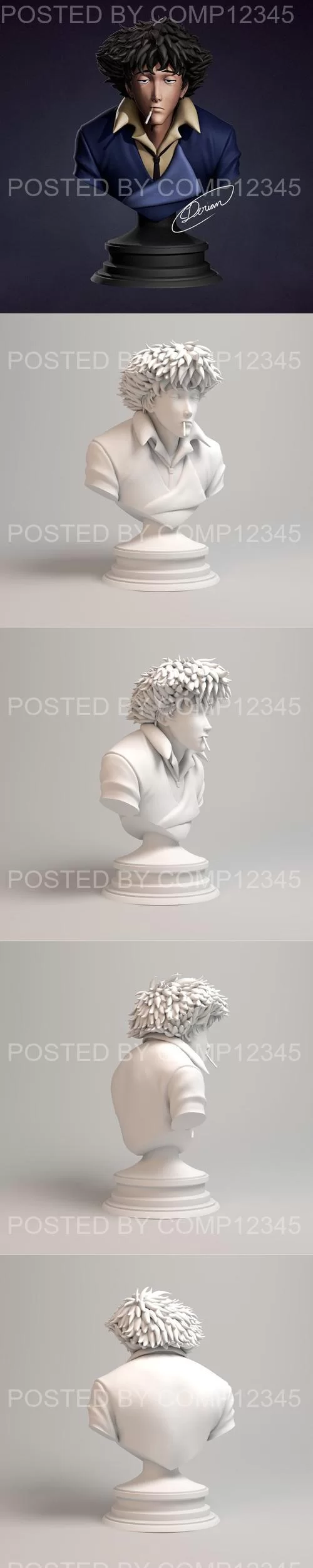 3D Print Model - Cowboy Bebop - Spike