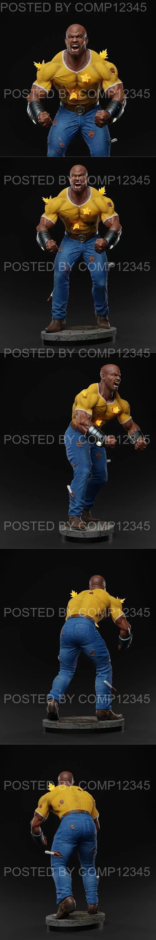 3D Print Model - Luke Cage