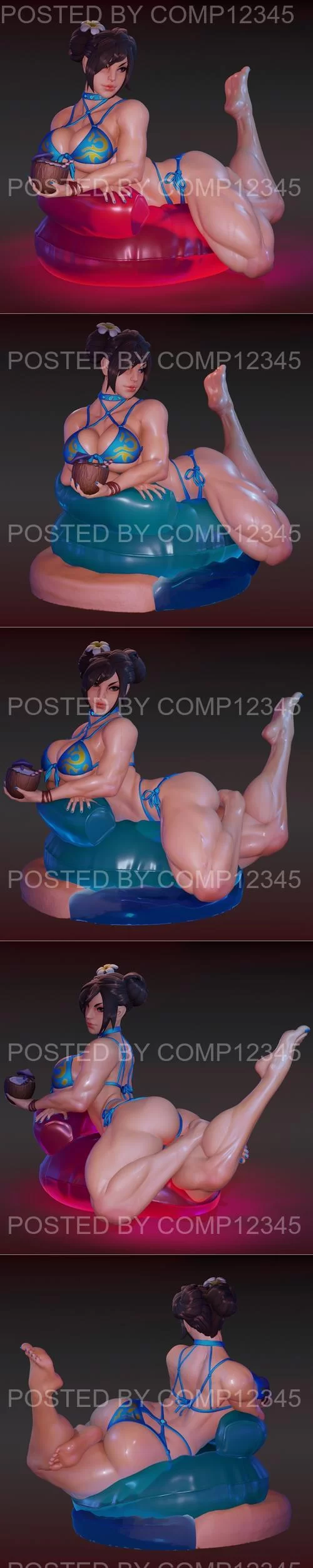 Chun Li - E.S Monster 3D Print