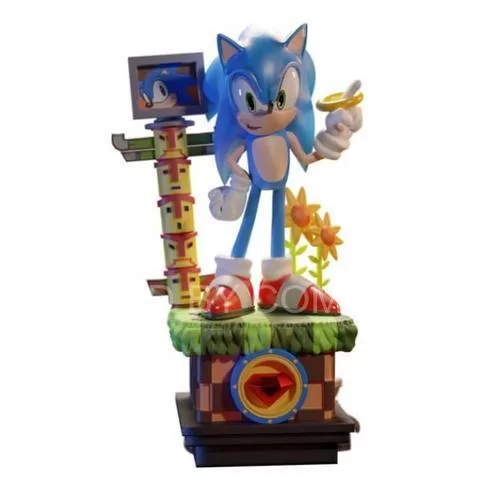 3D Print Model - DTR - Sonic the Hedgehog