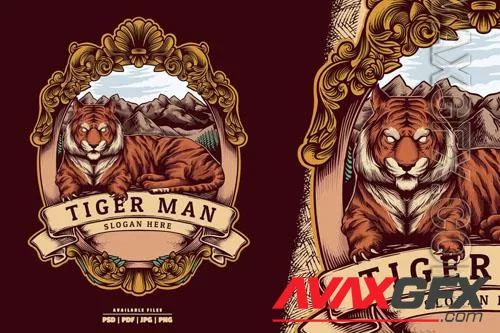 Tiger Man Vintage Designs