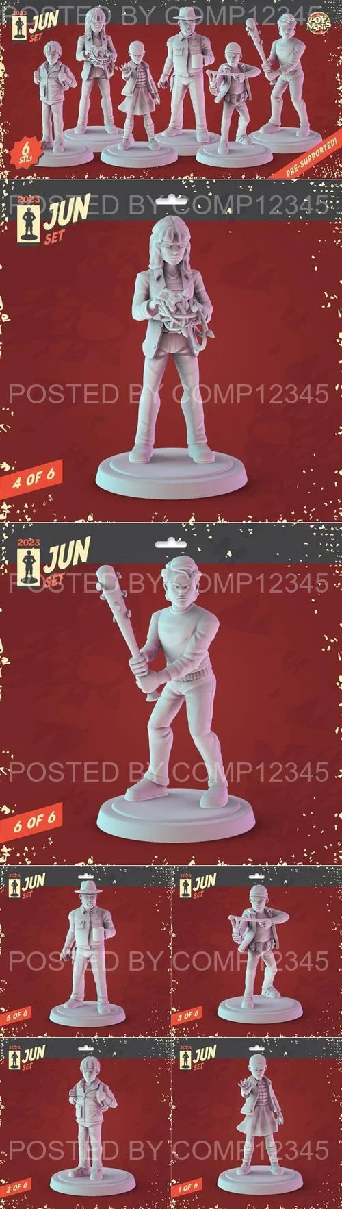 3D Print Model - Pop Minis June 2023