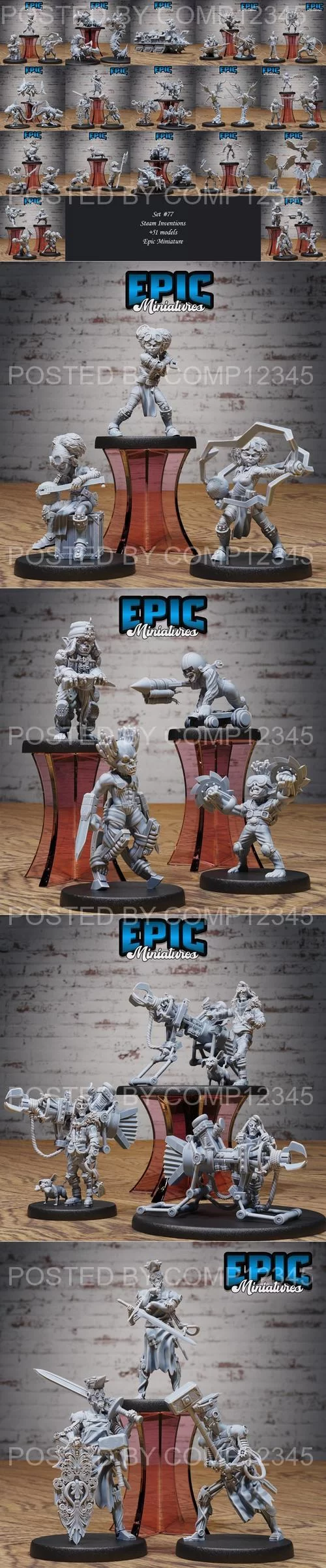 3D Print Model - Epic Miniatures - Steam Inventions