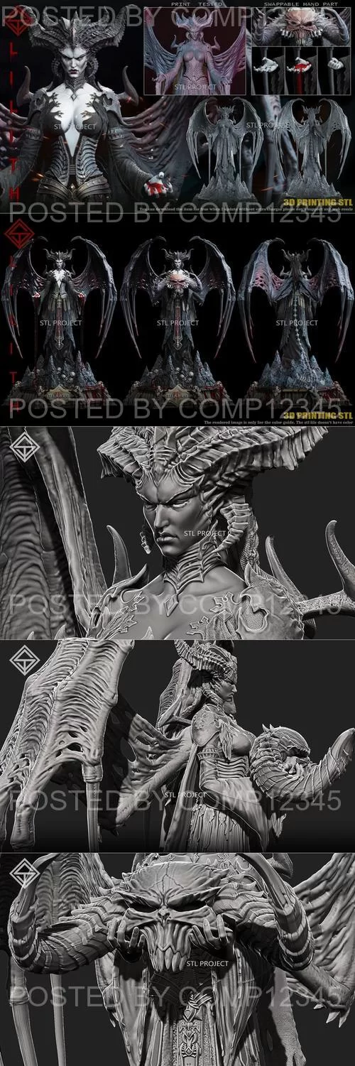 3D Print Model - Lilith