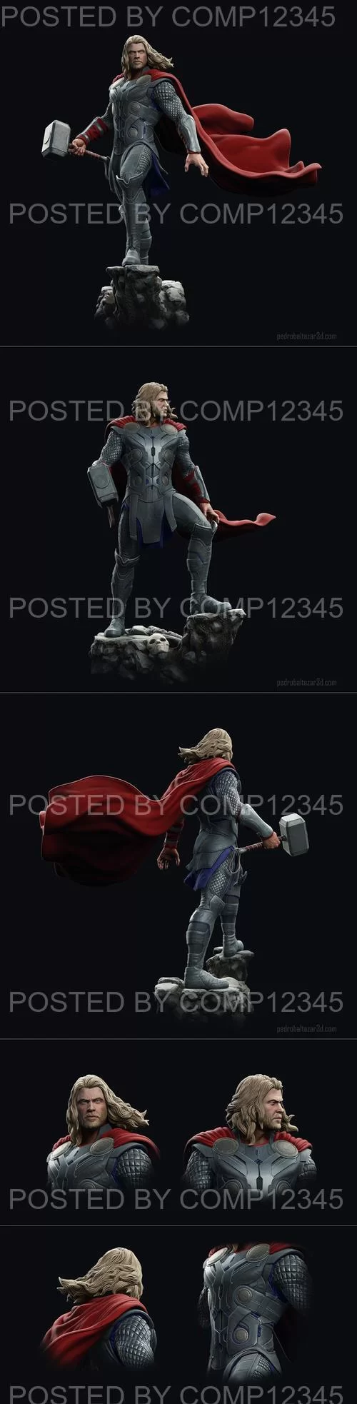 Thor The Dark World 3D Print