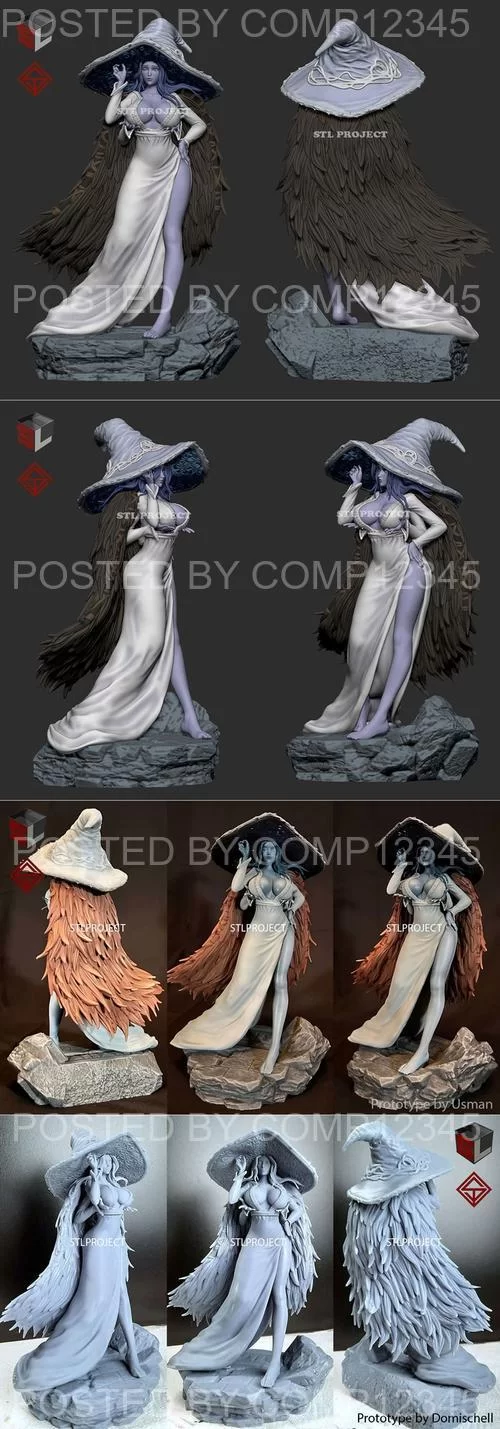 Ranni statue of witch 3D Print