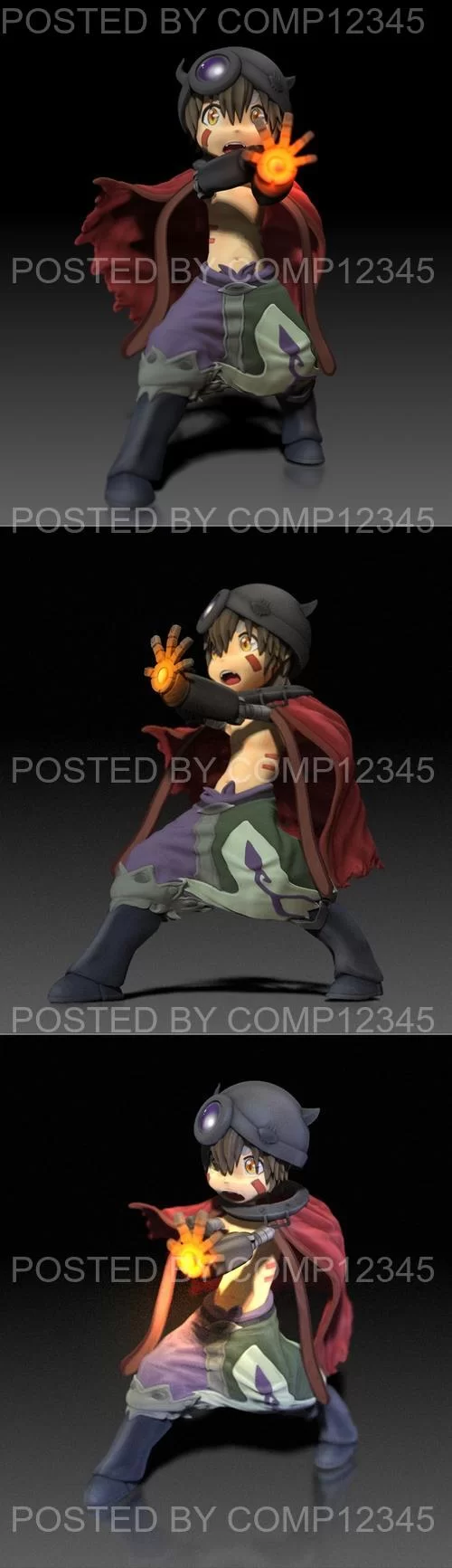 Reg - Made in Abyss Anime HD model-action figurine 3D Print