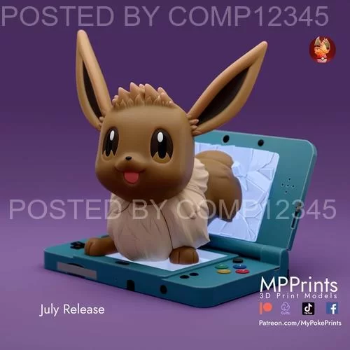 3D Print Model - Eevee DS