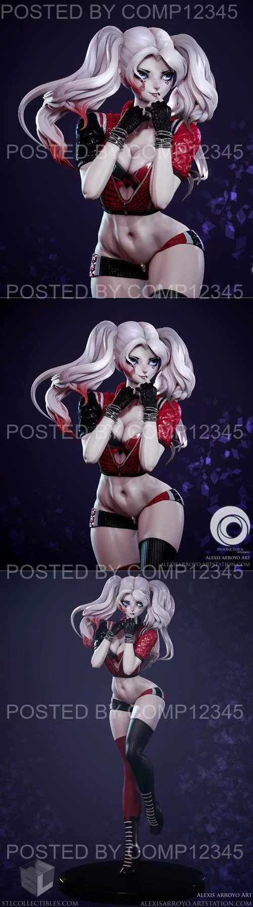 3D Print Model - Harley Quinn by Alexis Arroyo