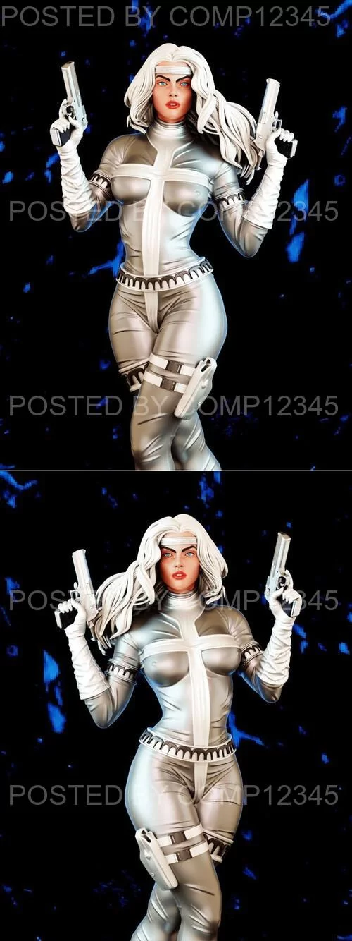 3D Print Model - Silver Sable