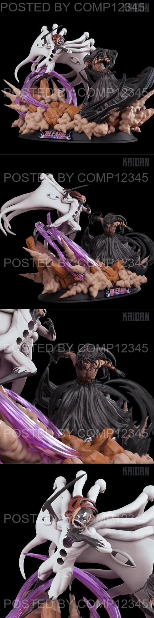 3D Print Model - Kaidan Aizen vs Ichigo by Kaiden