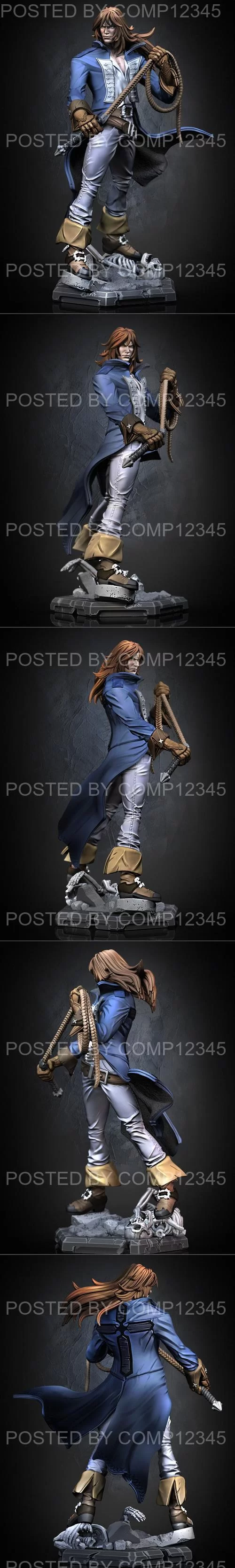 3D Print Model - Richter Belmont Fanart