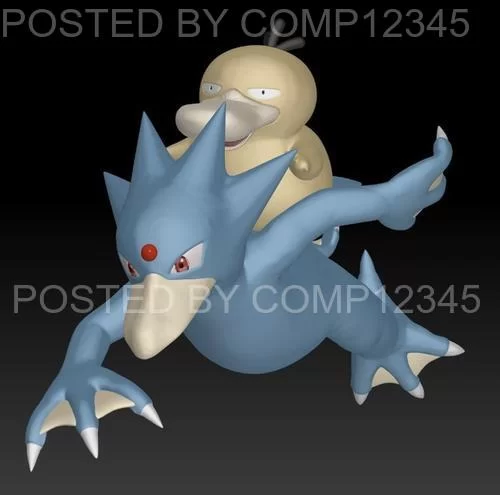 3D Print Model - Psyduck Evo Swin