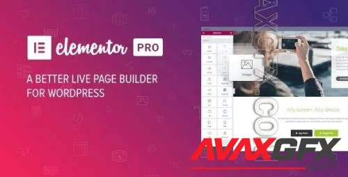 Elementor Pro v3.14.1 - Live Page Builder For WordPress - NULLED + Page Archive and Popup Templates