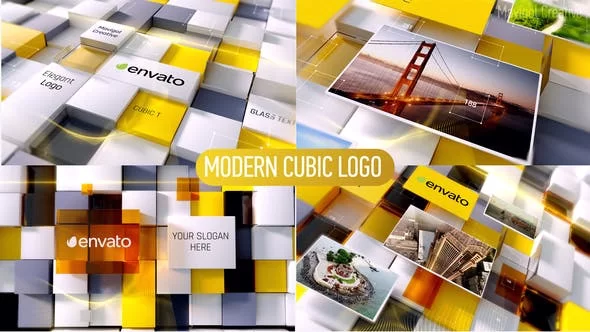 Modern Cubic Logo Reveal Opener 46757920 [Videohive]