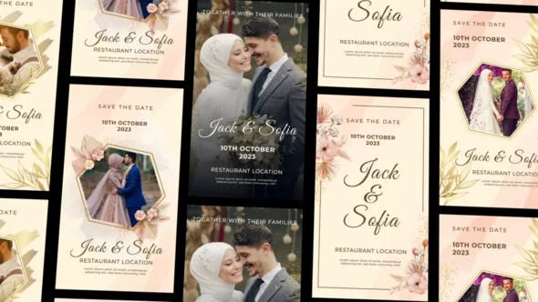 Wedding Invitation Instagram Story and Reel 46841293 [Videohive]