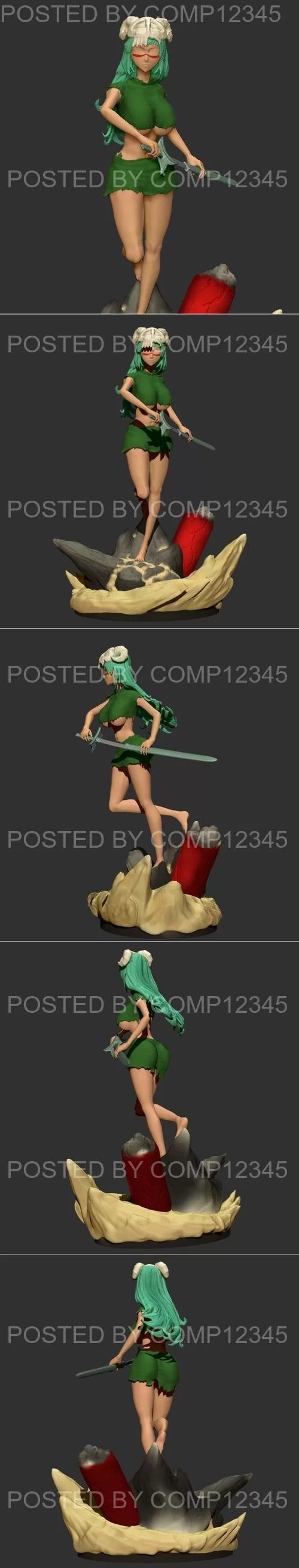 3D Print Model - Bleach - Nelliel Tu Odelschwanck