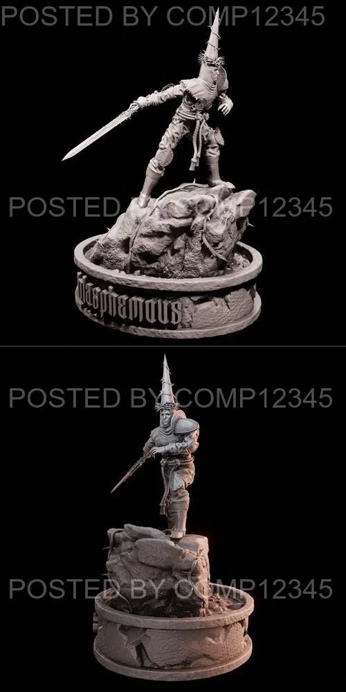 3D Print Model - Blasphemous Statue