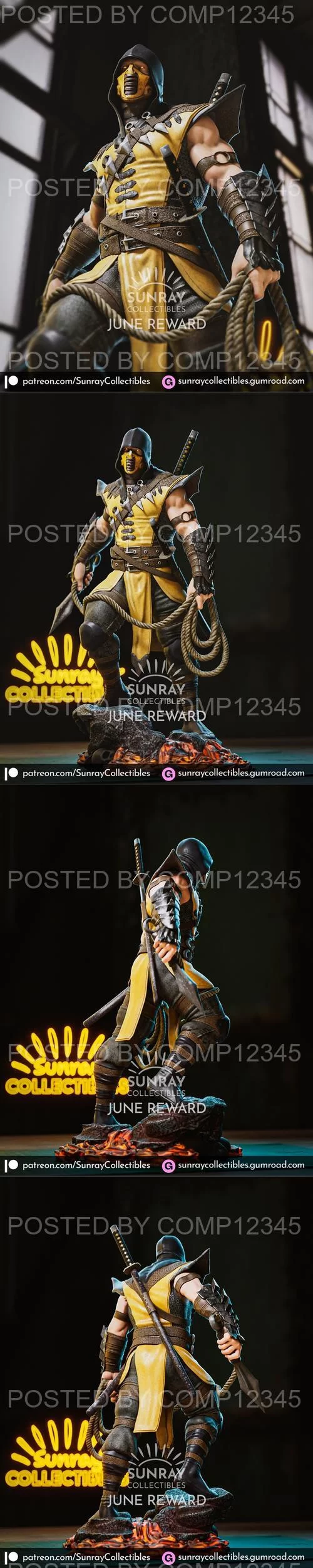 Sunray Collectibles - Scorpion 3D Print