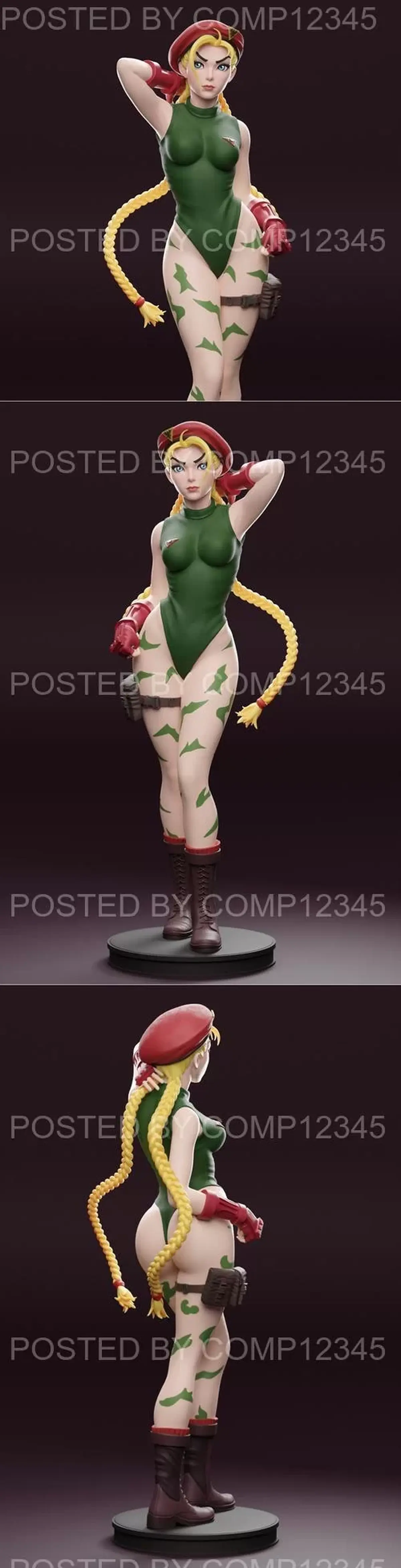 Cammy from Street Fighter V 3D Print