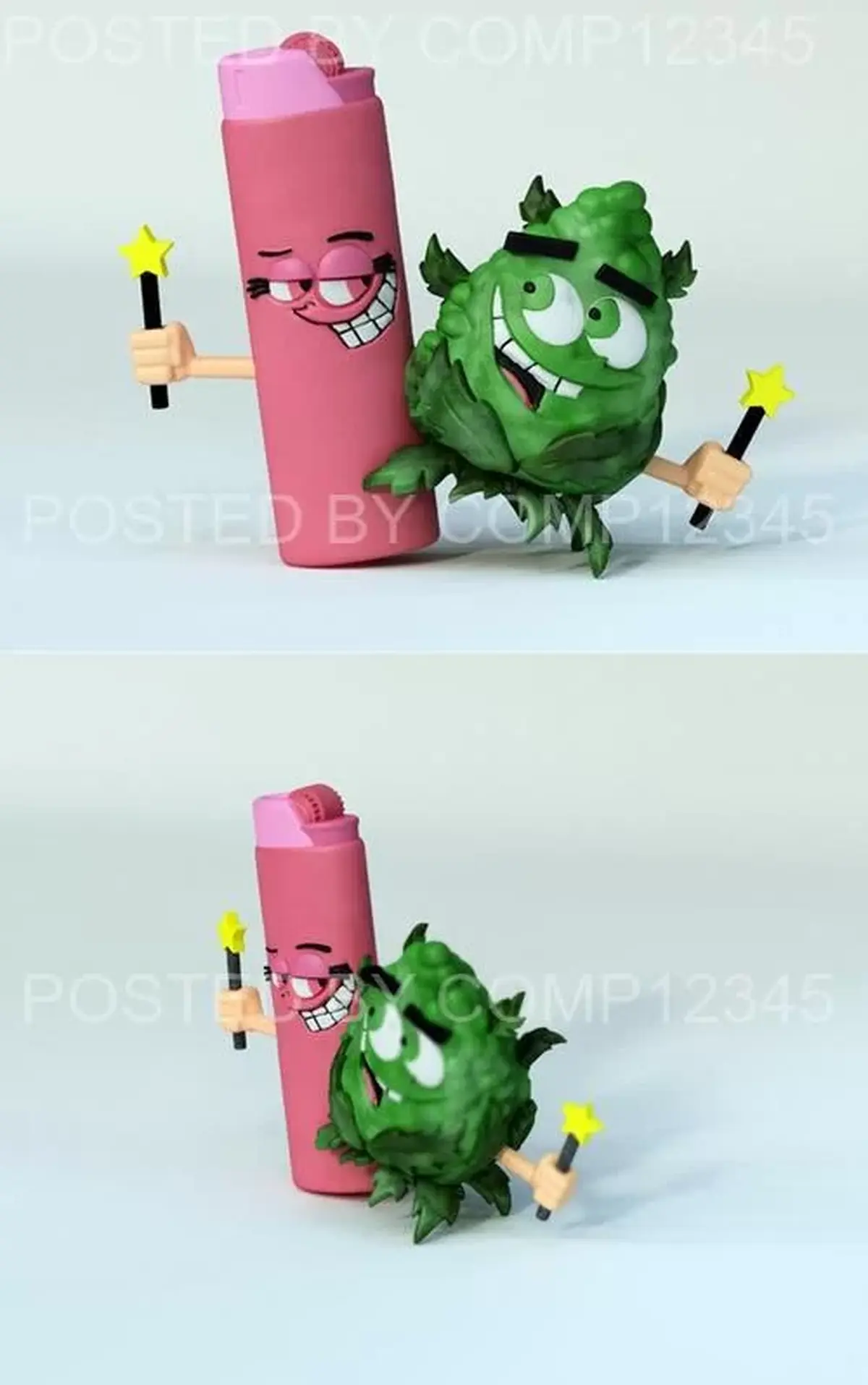 3D Print Model - Exclusive - Wanda and Cosmo