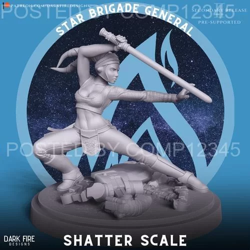 Star Brigade General - Shatter Scale