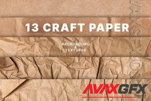 13 Craft Paper Background Texture Overlay