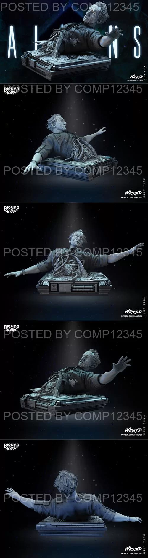 WICKED - Bishop Statue 3D Print