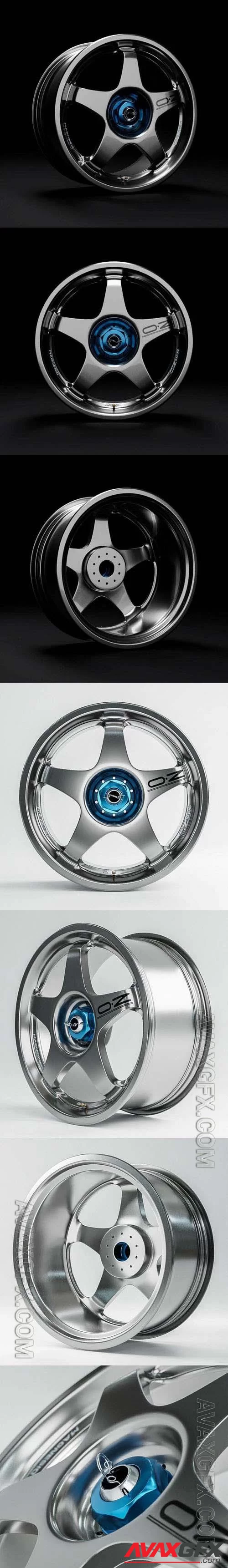 Auto rims O Z Crono Evo - 3d model