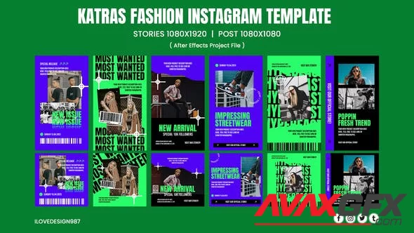 Katras Fashion Instagram Template 46912060 [Videohive]