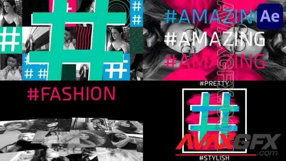 Hashtag for After Effects 47024371 [Videohive]