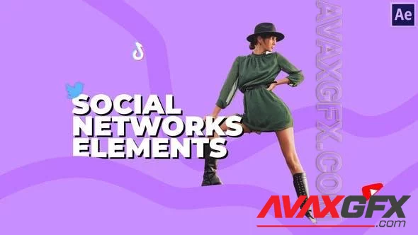Social Networks Elements 46514320 [Videohive]