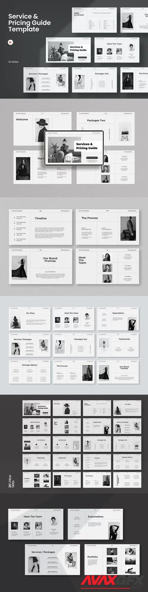 Services and Pricing PowerPoint Presentation ESKSKAS [PPTX]