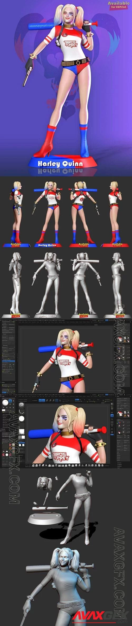 Harley Quinn – Birds of Prey – DC Comics – 3D Print Model