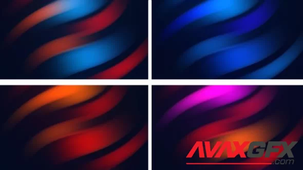 MA - Colorful Lines Background Pack Loop 1418979