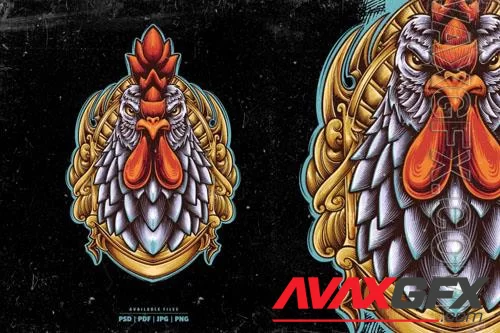 Rooster Illustration