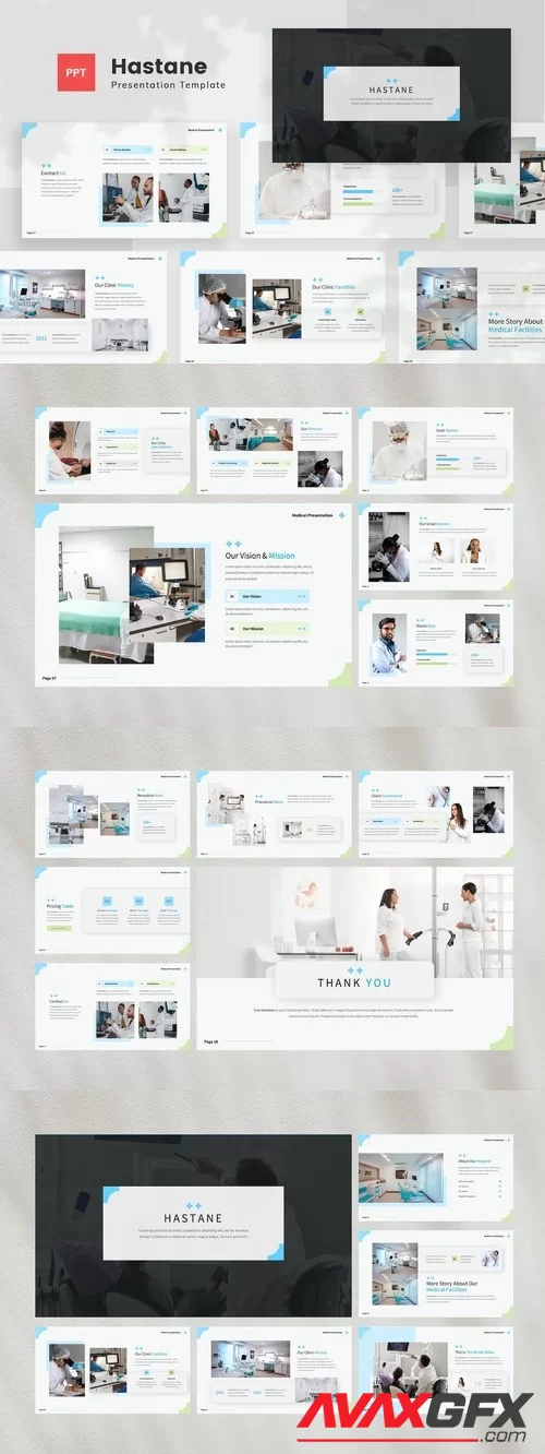 Hastane - Medical Powerpoint Template