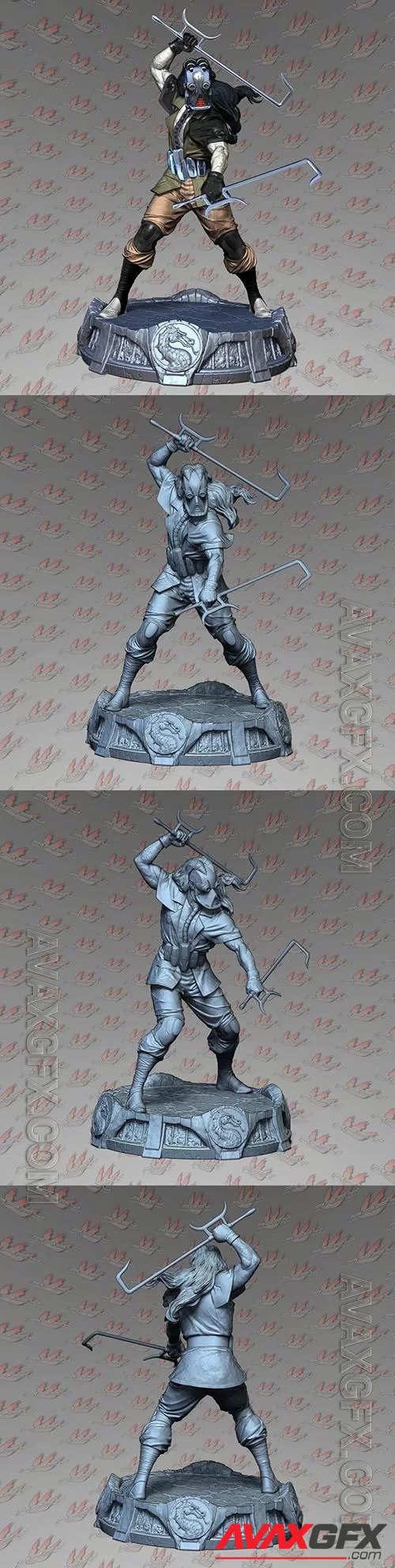 Kabal – Mortal Kombat – 3D Model Print